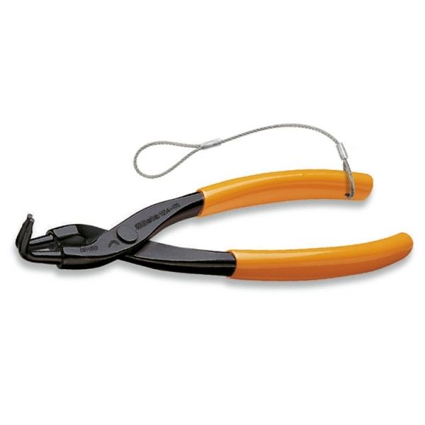 Internal circlip pliers, bent pattern