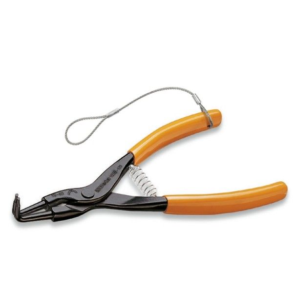 External circlip pliers, bent pattern, 90°