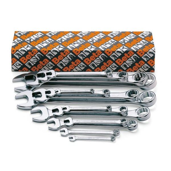 Set of combination wrenches