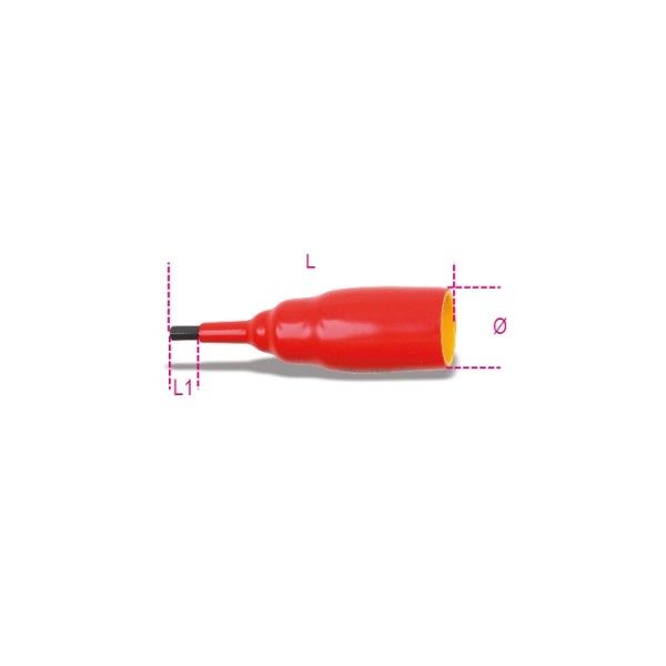 Socket drivers for hexagon screws