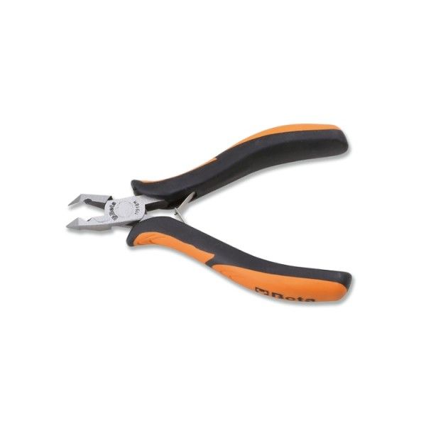End flush oblique cutting nippers 