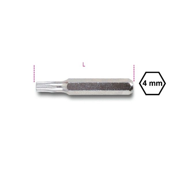 4-mm bits for Tamper Resistant Torx