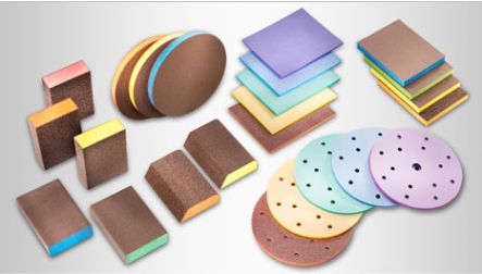 Foam abrasives 