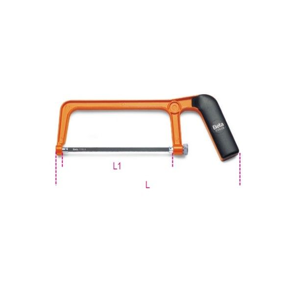 Mini hacksaw frame