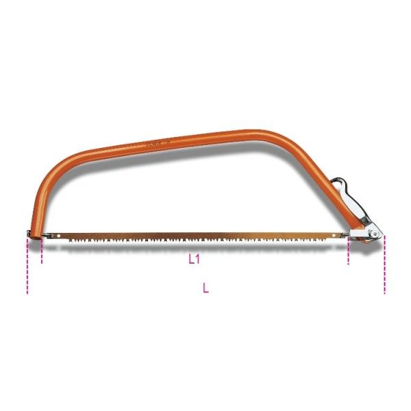 Fixed frame hacksaw