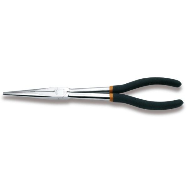 Extra long needle knurled nose pliers