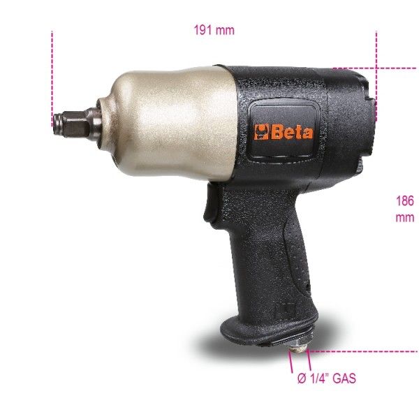 Reversible impact wrench 