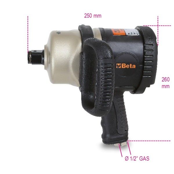 Reversible impact wrench