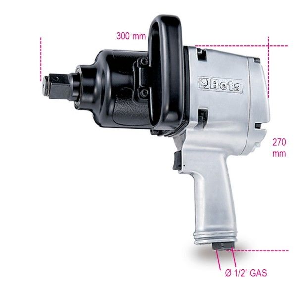 Reversible impact wrench