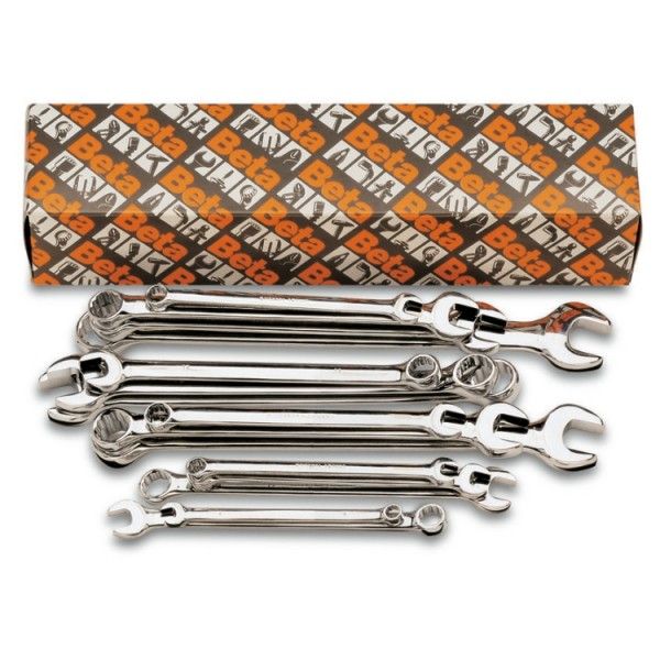 Set of combination wrenches, long series
