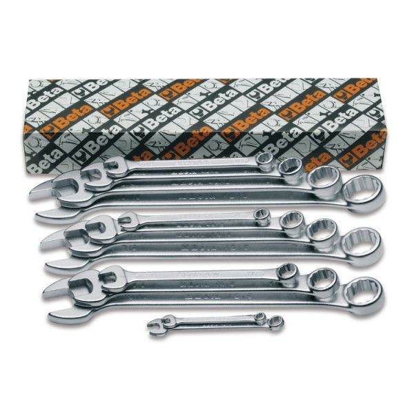 Set of 13 combination wrenches 