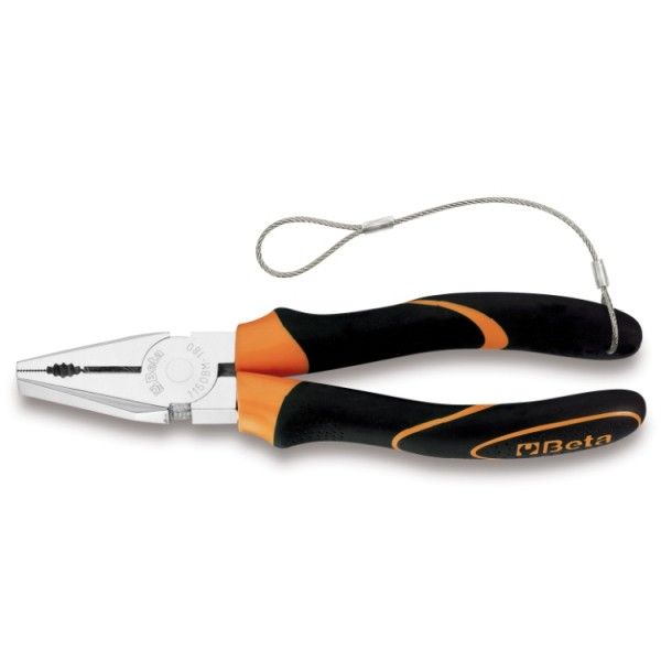Combination pliers bright chrome-plated