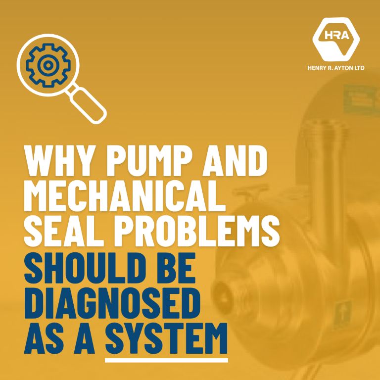 Why Pump and Mechanical Seal Problems Should Be Diagnosed as a System